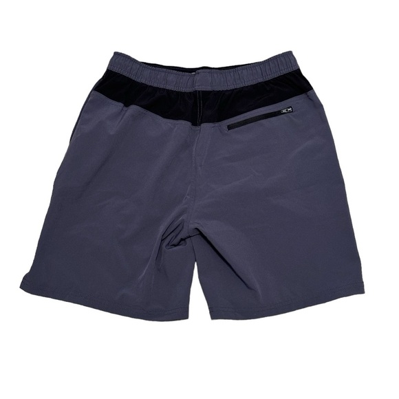 Men's Speedo Medium 32 - 34 Swim Shorts Trunks Board Hybrid Gray Black NWOT - Picture 4 of 9